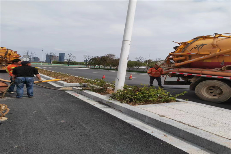 双湖雨水管道清淤-污水管道清洗