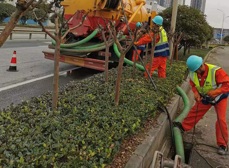 双湖市政管道清淤